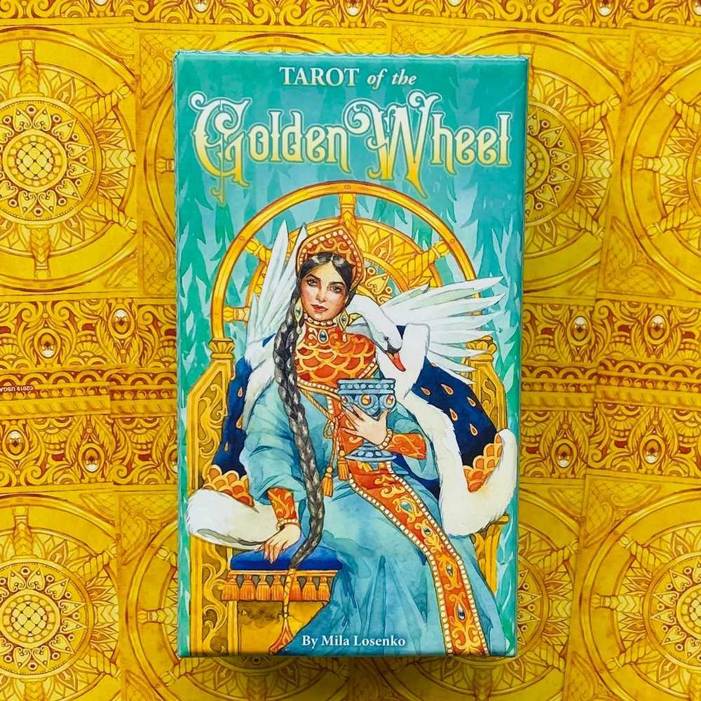 US Games Systems Tarot Of The Golden Wheel Kortos