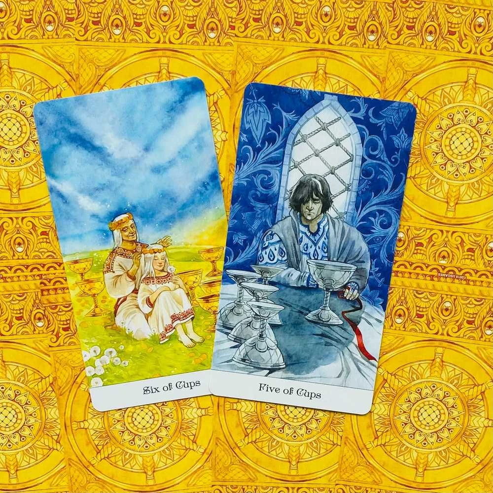 US Games Systems Tarot Of The Golden Wheel Kortos