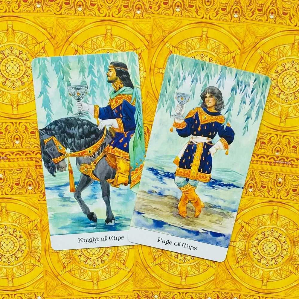 US Games Systems Tarot Of The Golden Wheel Kortos