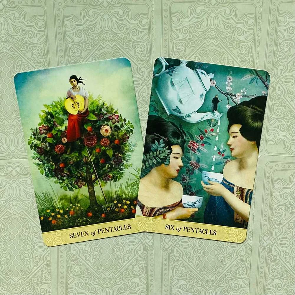 US Games Systems Tarot Of The Mystical Moments Kortos