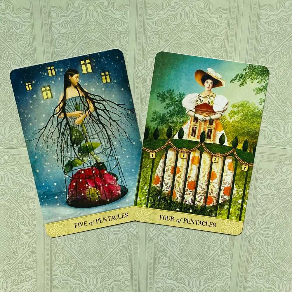 US Games Systems Tarot Of The Mystical Moments Kortos