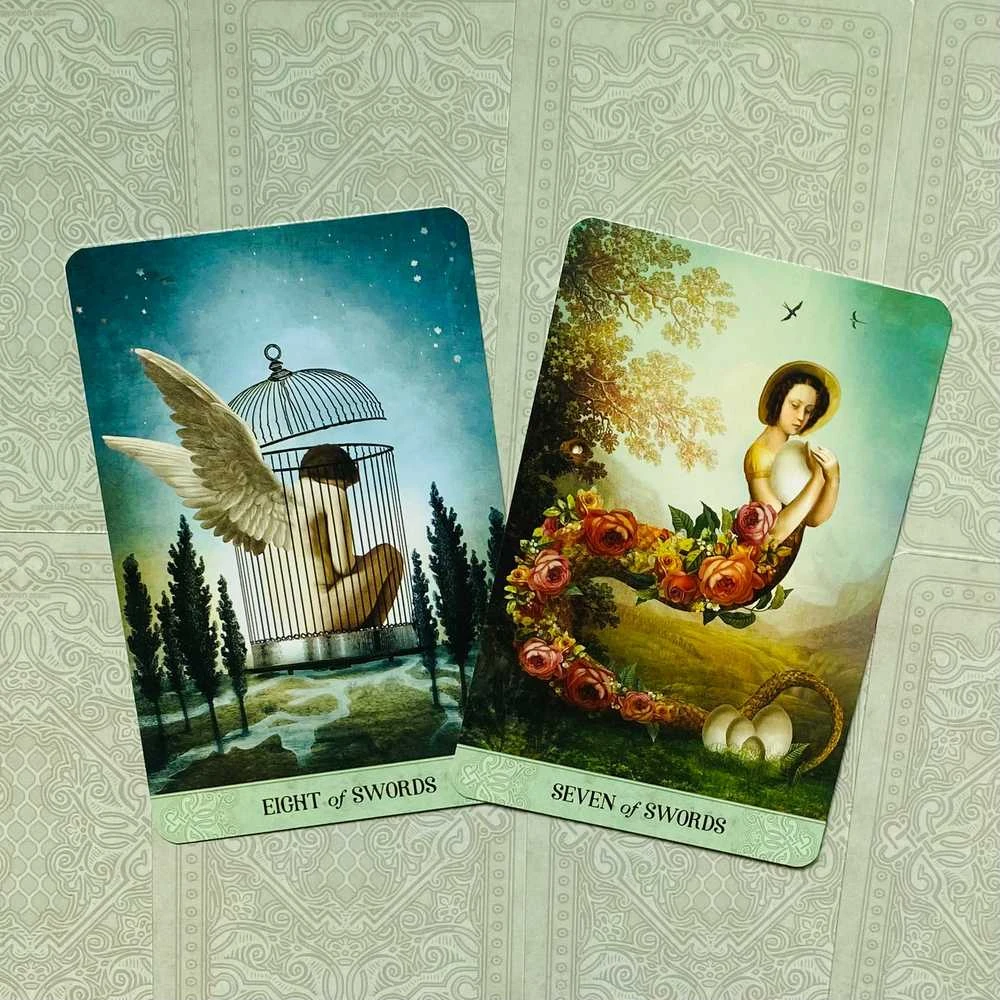 US Games Systems Tarot Of The Mystical Moments Kortos