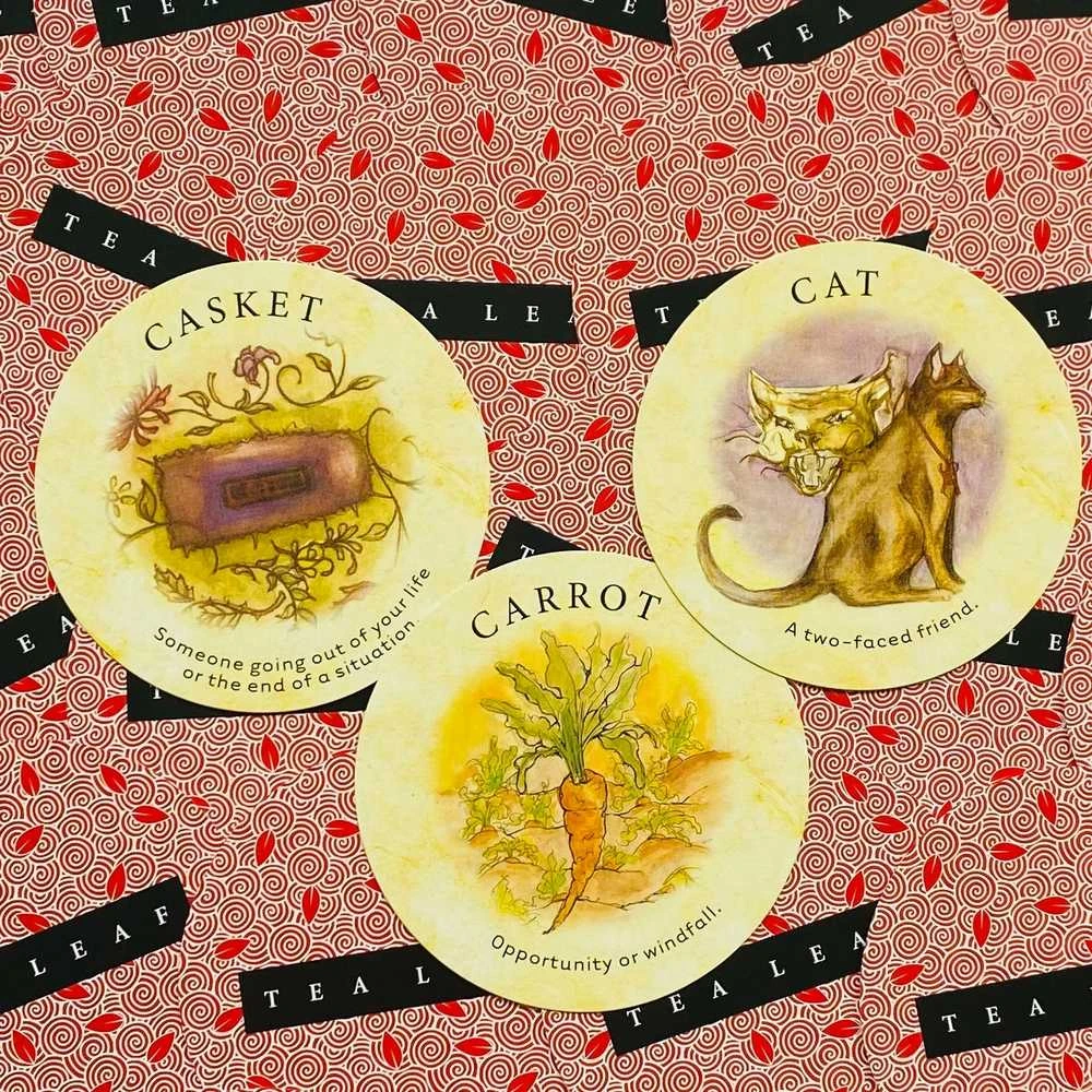 US Games Systems Tea Leaf Fortune Kortos
