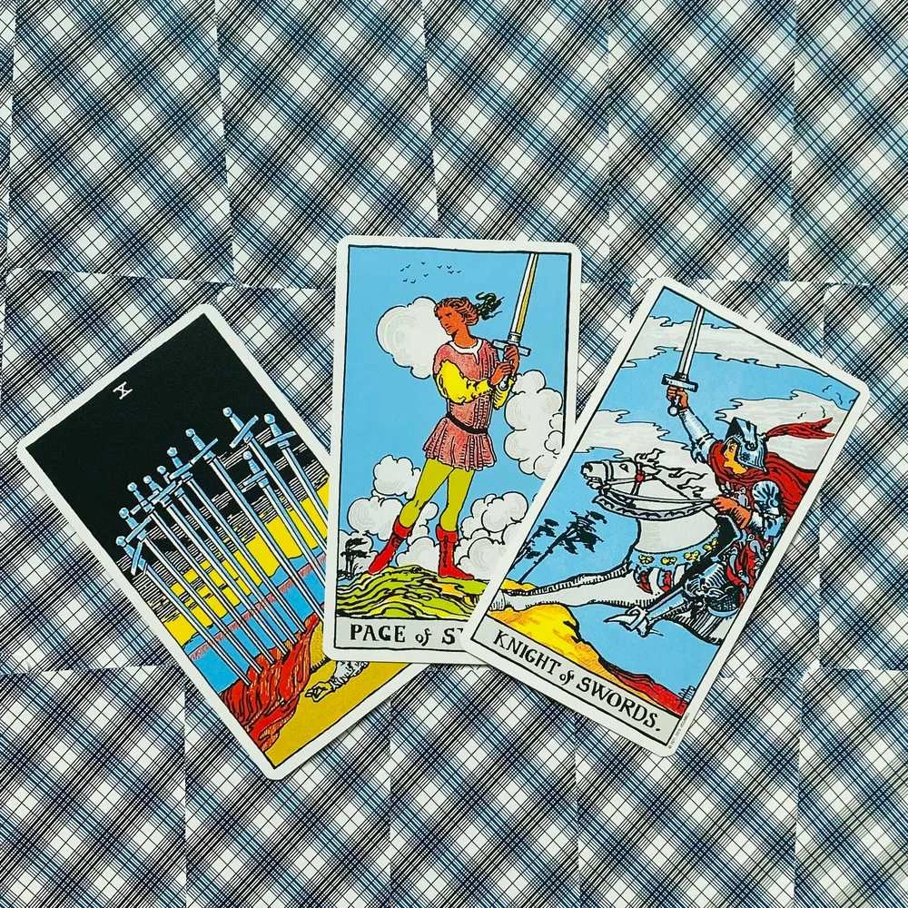 Us Games Systems The 100 Percent Plastic Rider Tarot Kortos