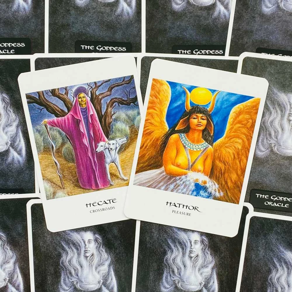 US Games Systems The Goddess Oracle Kortų Ir Knygos Rinkinys