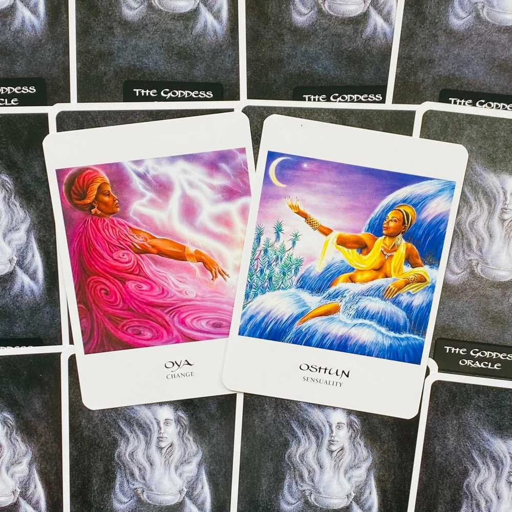 US Games Systems The Goddess Oracle Kortų Ir Knygos Rinkinys