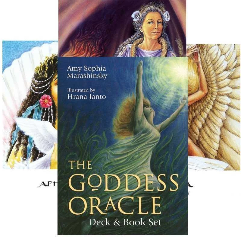 US Games Systems The Goddess Oracle Kortų Ir Knygos Rinkinys