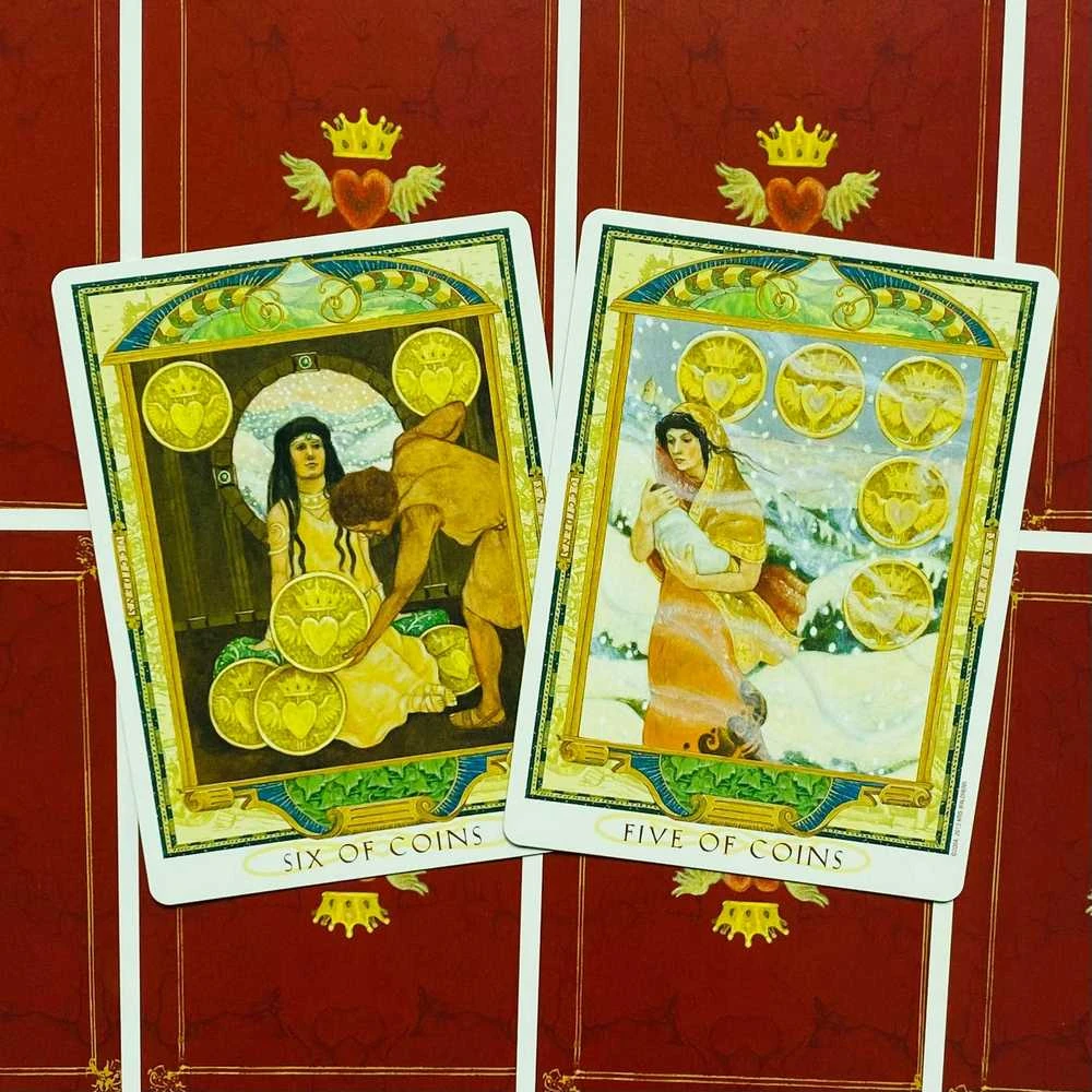US Games Systems The Lovers Path Tarot Kortos