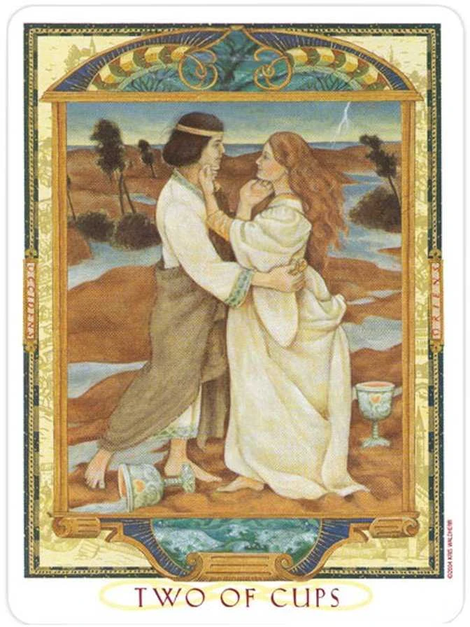 US Games Systems The Lovers Path Tarot Kortos