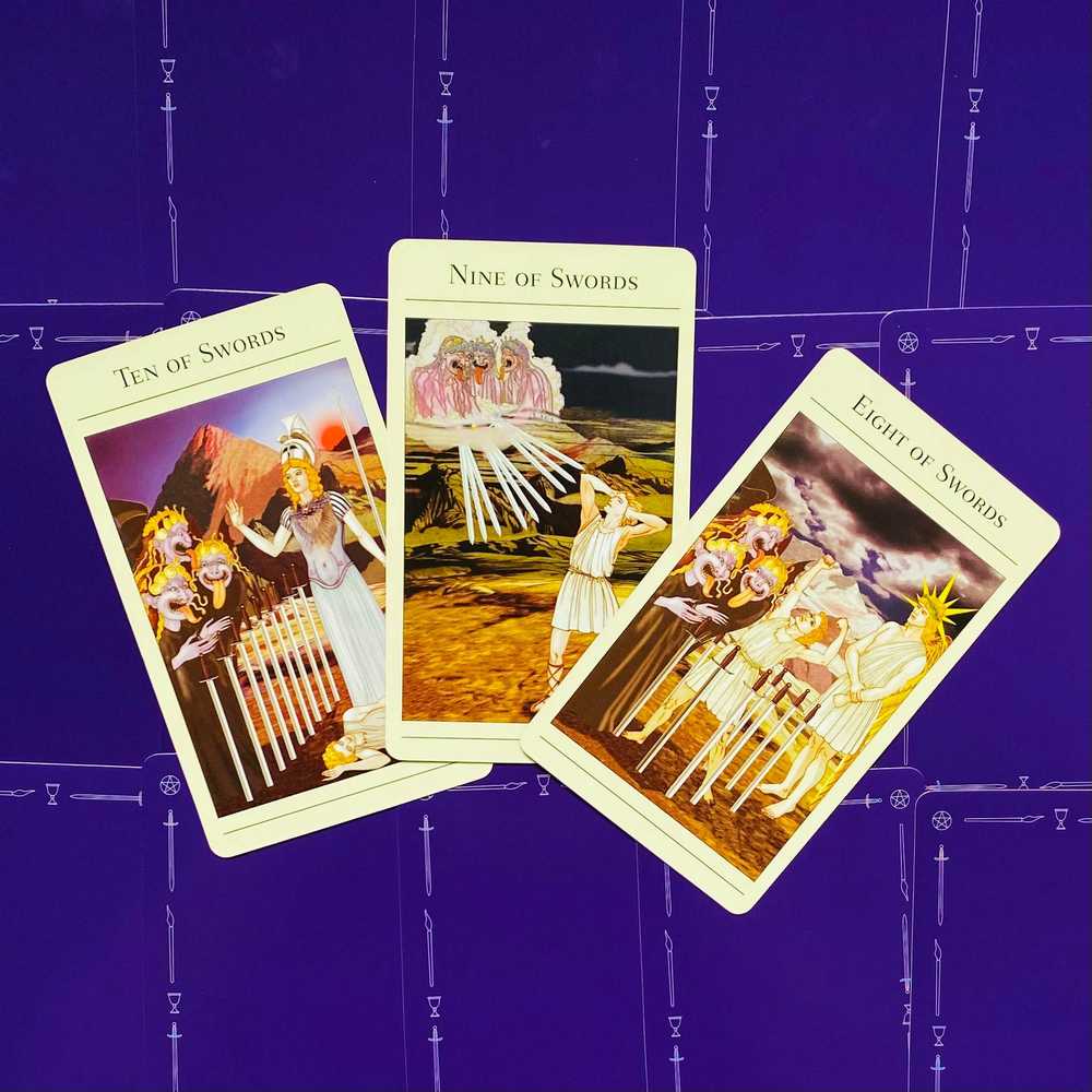 US Games Systems The New Mythic Tarot Kortos