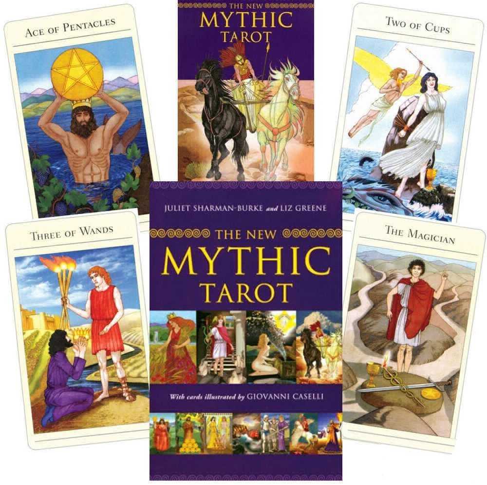 US Games Systems The New Mythic Tarot Kortos