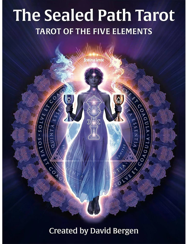 Us Games Systems Kolekcionuojamos Kortelės - The Sealed Path Tarot 97 Kortelės Su Iliustruotu Gidu