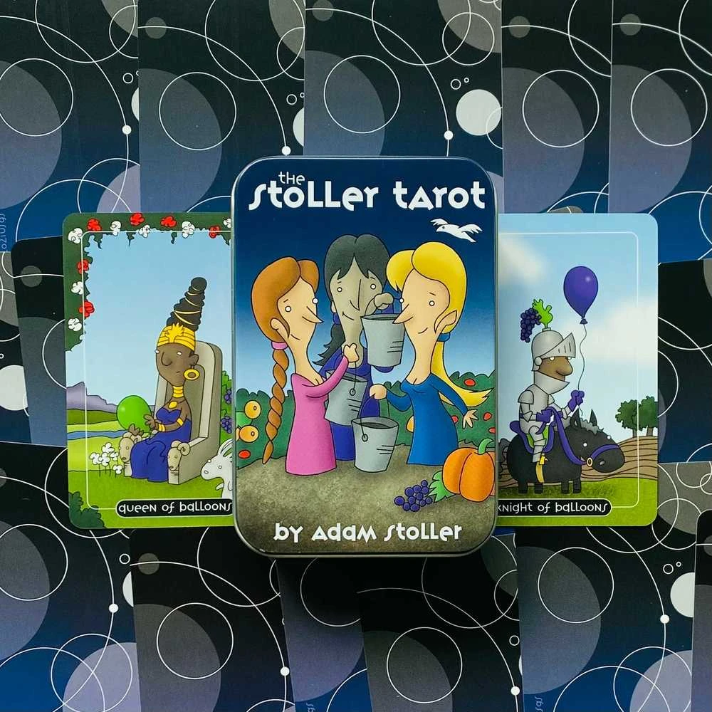 US Games Systems The Stoller Tarot Kortos Metalinėje Dėžutėje