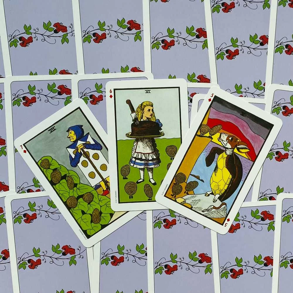 US Games Systems The Wonderland Taro Kortos Skardinėje Dėžutėje