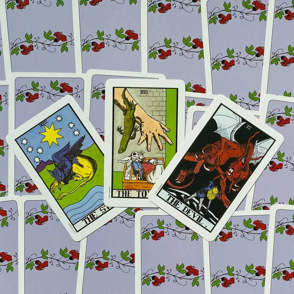 US Games Systems The Wonderland Taro Kortos Skardinėje Dėžutėje