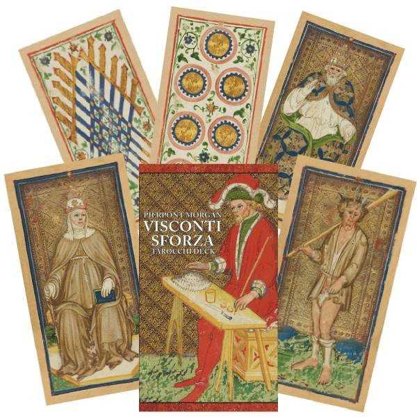 Kortos US Games Systems Visconti Sforza Pierpont Morgan Tarocchi
