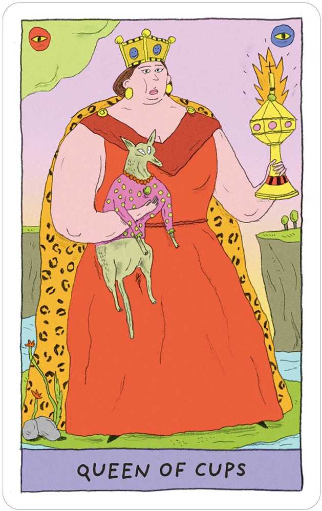Us Games Systems Whimsical Witch Tarot kortos vaikams ir suaugusiems metalinėje dėžutėje