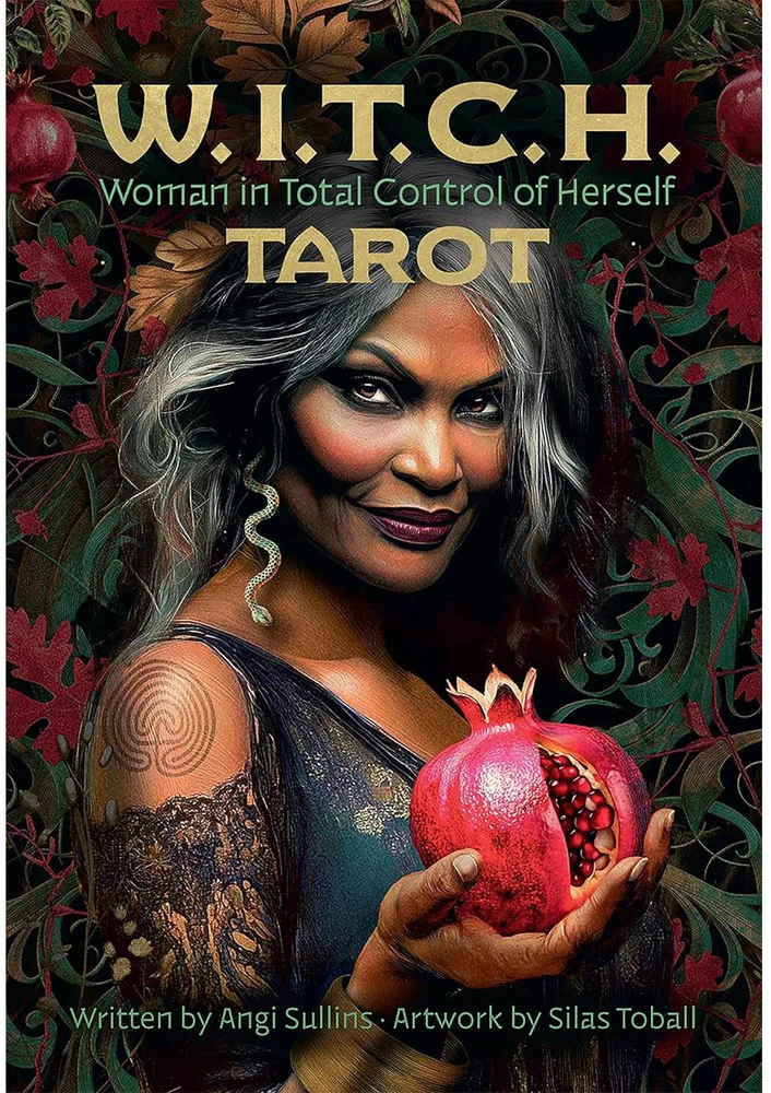 Us Games Systems Kolekcionuojamos Kortelės - W.I.T.C.H. Tarot Kortos Su 208 Puslapiais Gidu