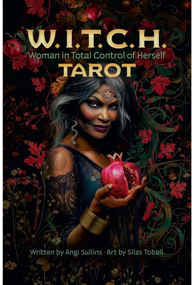 Us Games Systems Kolekcionuojamos Kortelės - W.I.T.C.H. Tarot Kortos Su 208 Puslapiais Gidu