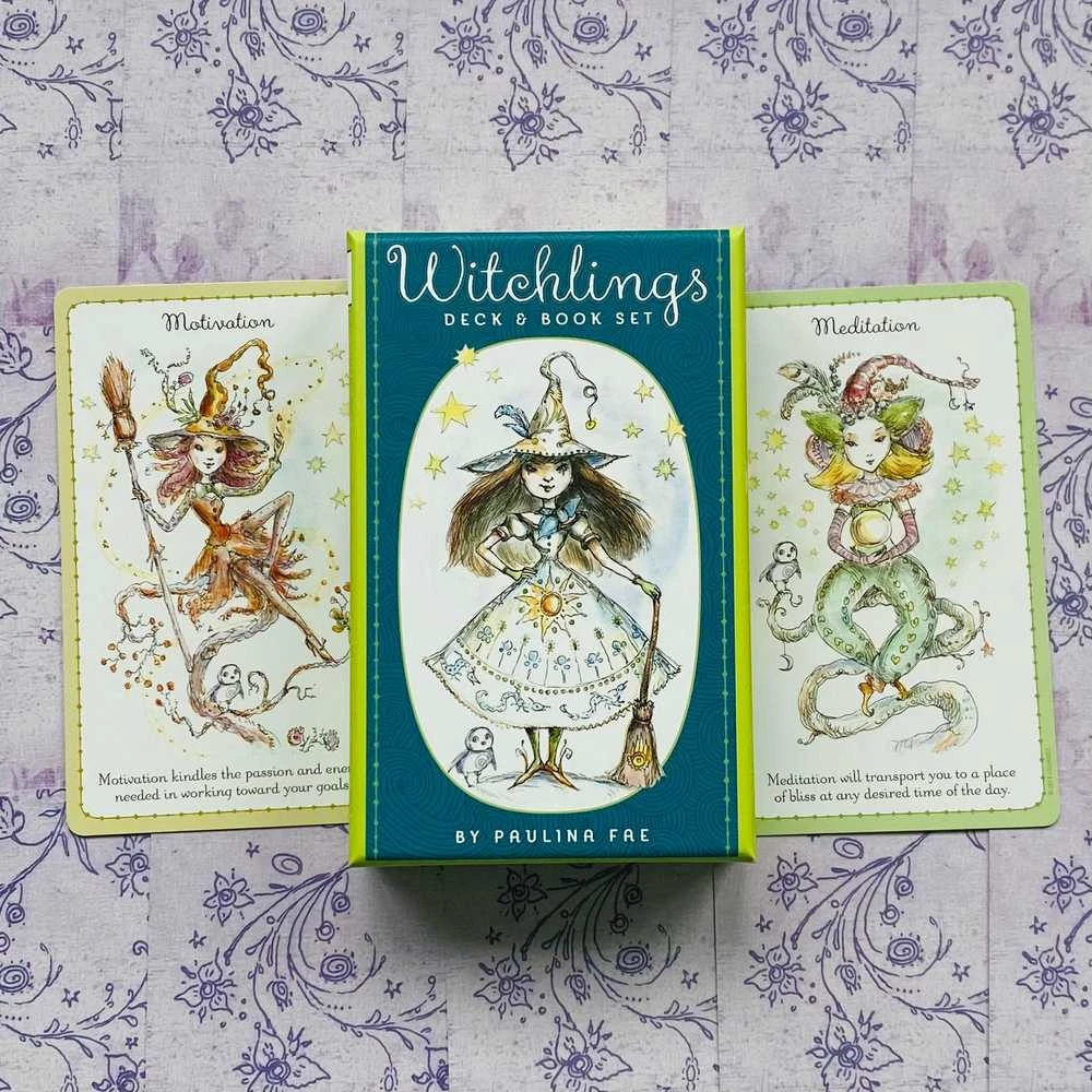 US Games Systems Witchlings Kortų Ir Knygos Rinkinys