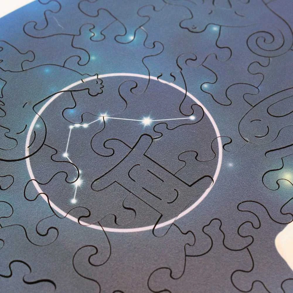 Fantasy Puzzles Vandenis (Zodiakai) Dėlionė Iš Medžio (200 detalių)