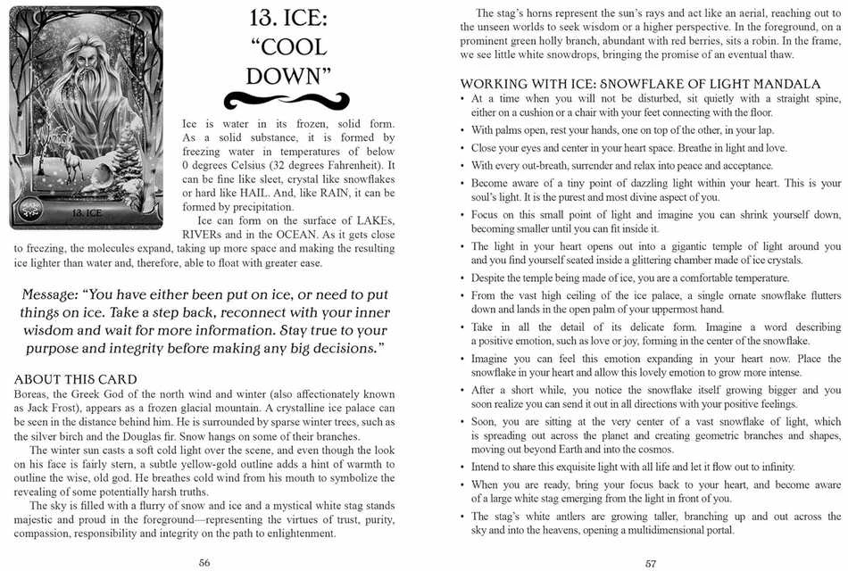 Vanduo Alchemy Oracle kortos Findhorn Press