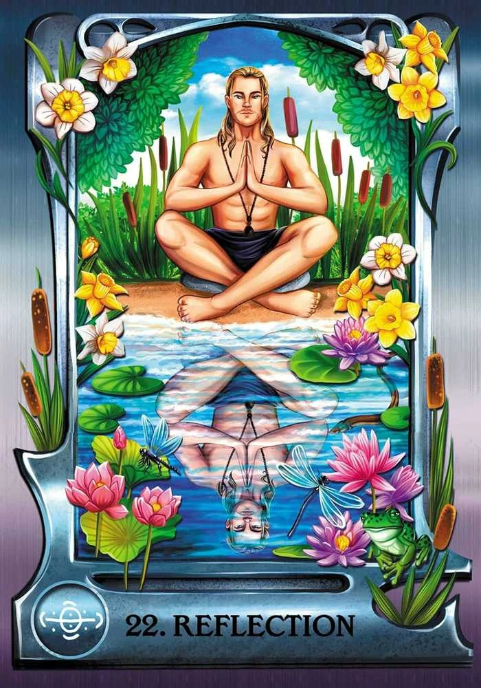 Vanduo Alchemy Oracle kortos Findhorn Press
