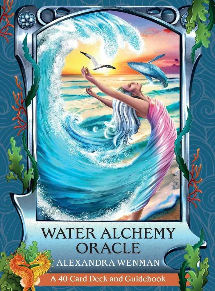 Vanduo Alchemy Oracle kortos Findhorn Press