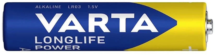Varta Longlife Power AAA LR03 šarminės baterijos, 6 vnt.