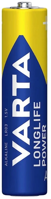 Varta Longlife Power AAA LR03 šarminės baterijos, 6 vnt.