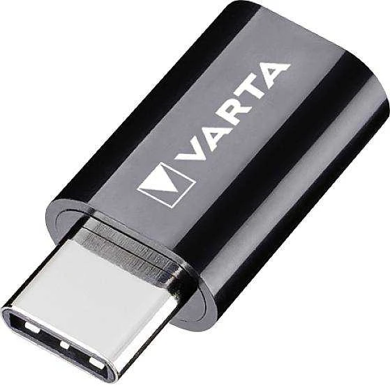 Varta Charge & sync Micro USB - USB tipo C 57945 adapteris