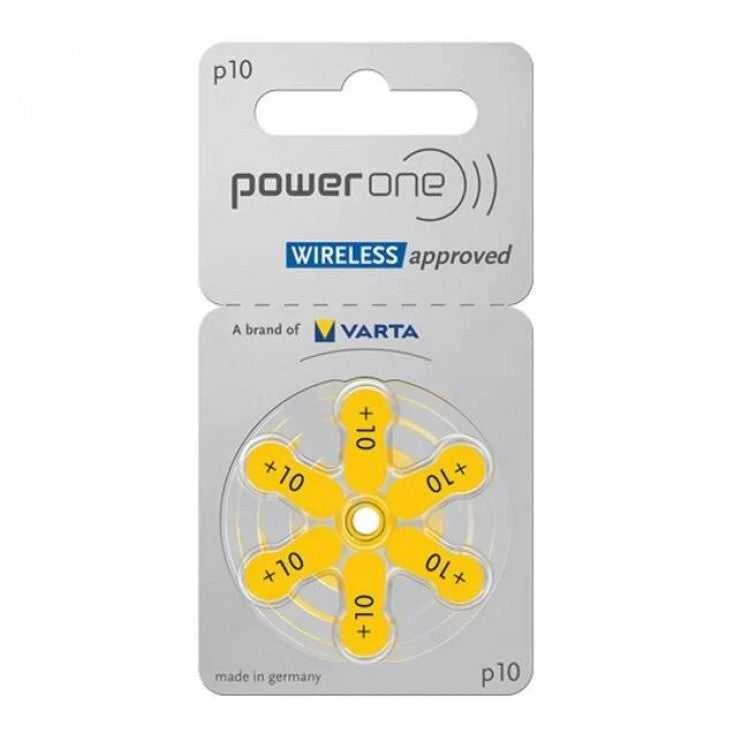 POWER ONE VARTA baterijos klausos aparatams PR70 10