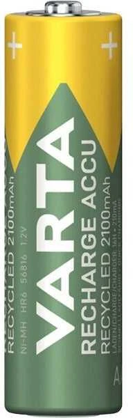 VARTA Recycled AA įkraunamos baterijos 2100 mAh, 4 vnt