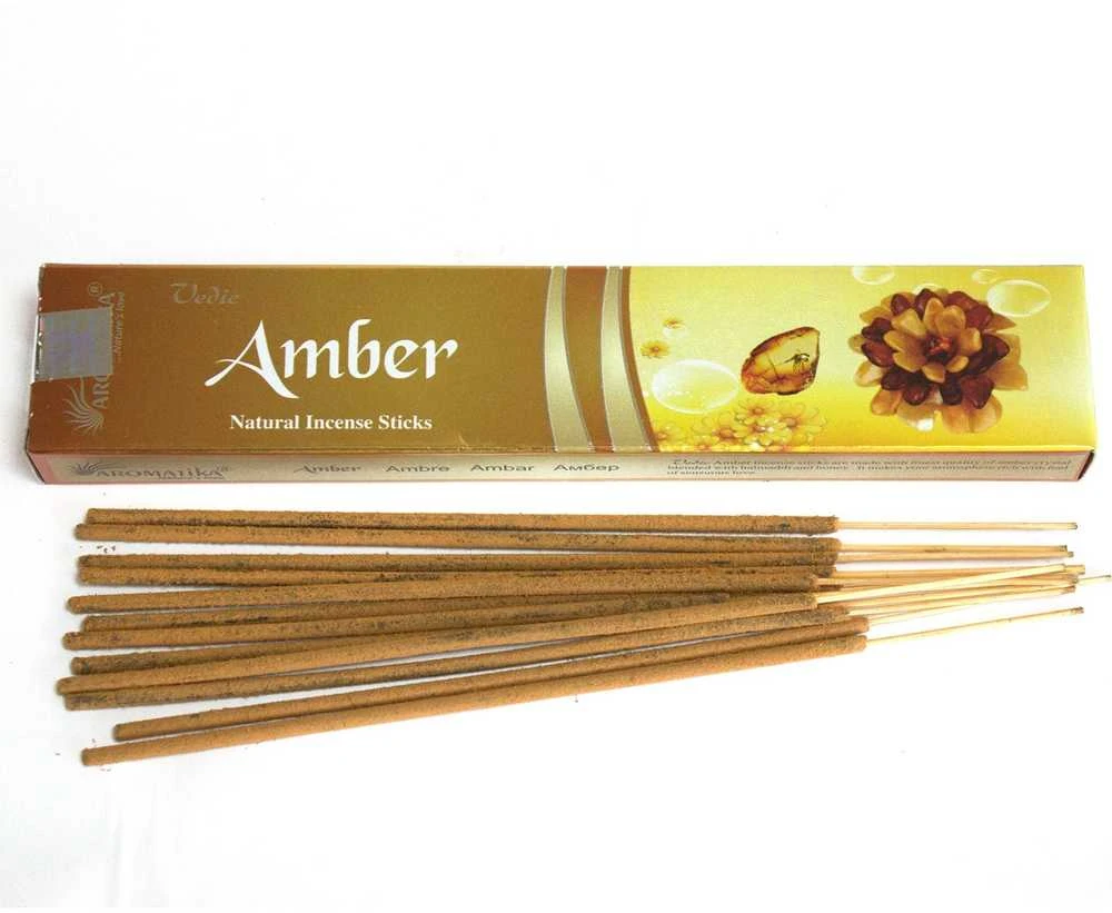 Natūralūs Smilkalai Vedic Amber - Gintaro Kvapo Aromatika