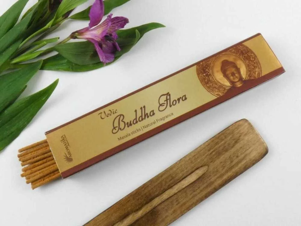 Natūralūs Smilkalai Vedic Buddha Flora Aromatika