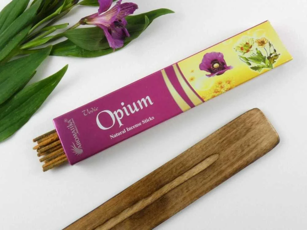 Aromatika Kvepalų Lazdelė - Vedų Opiumo Cinamono Kvapas 15g