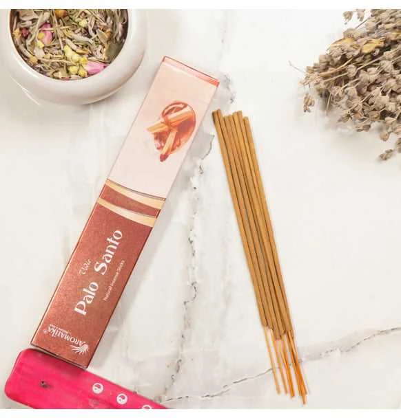 Aromatika Kvepiančių Lazdelių - Vedic Palo Santo Natūralios Kvepiančios Lazdelės 15g Cinamono Kvapo