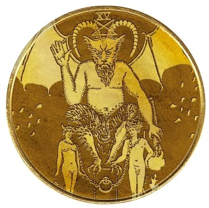 Tarotinis Talismanas - Lo Scarabeo The Devil XV 31 × 2,25 mm