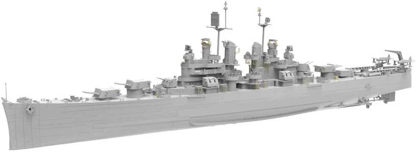 Very Fire Hobby USS Birmingham CL-62 lengvasis kreiseris 1/350 laivo rinkinys