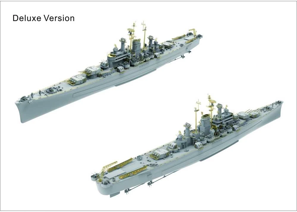 Very Fire Hobby USS Des Moines CA-134 sunkus kreiseris 1/700 rinkinys Deluxe Very Fire