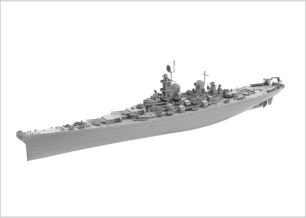 Very Fire Hobby USS Missouri BB-63 1944/45 laivo modelis 1/700 Very Fire