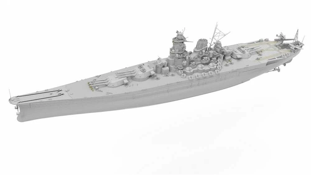 Very Fire Hobby Yamato Japonijos karo laivas 1/350 Very Fire rinkinys