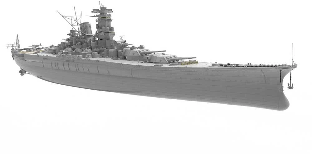 Very Fire Hobby Yamato Japonijos karo laivas 1/350 Very Fire rinkinys