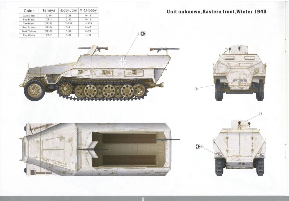 Vespid Models Sd.Kfz.251/1 Ausf.D plastikinis modelis 1:35