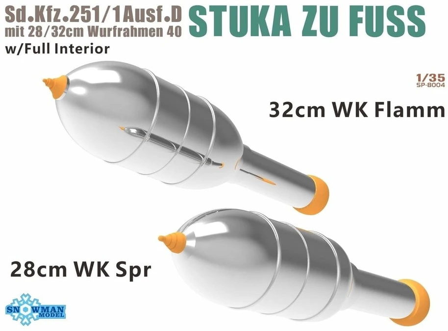Vespid Models Sd.Kfz.251/1 Ausf.D Stuka zu Fuss plastikinis modelis 1/35