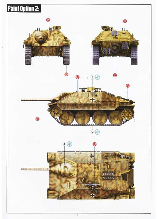 Vespid Models VESPID Jagdpanzer 38(t) Hetzer ankstyvas 1/72 tanko modelis