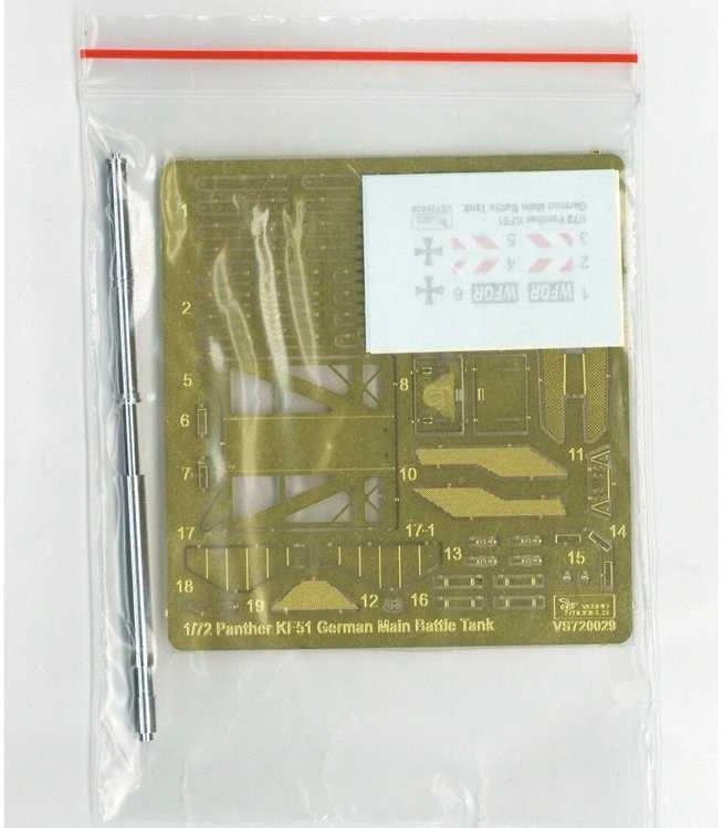 Vespid Models VESPID Panther KF51 1/72 plastikinis tanko modelio rinkinys