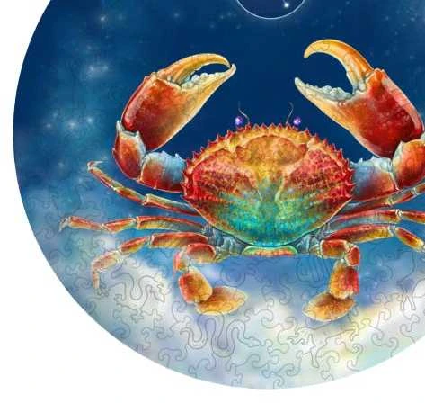 Fantasy Puzzles Vėžys (Zodiakai) Dėlionė Iš Medžio (200 detalių)