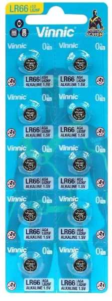 Vinnic LR626 G4 šarminės baterijos 1,5 V laikrodžiams 10 vnt.