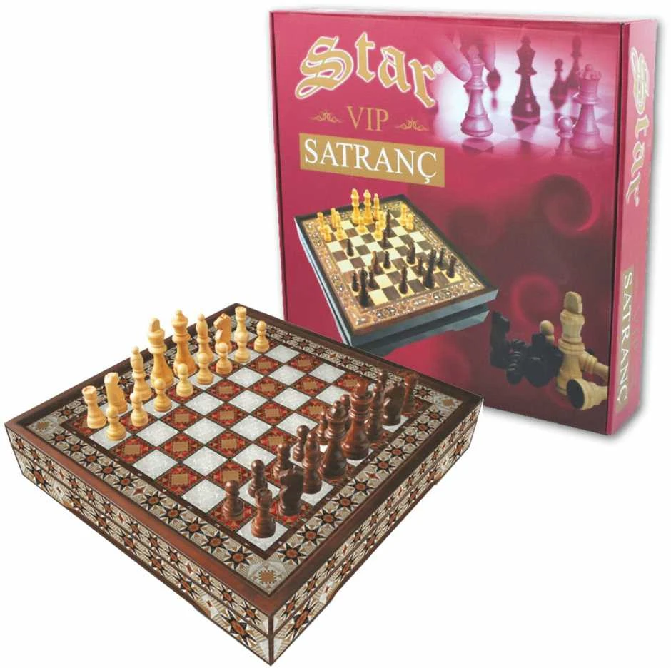Star Vip Chess Set Hatem Lux L Dydžio Šachmatų Rinkinys